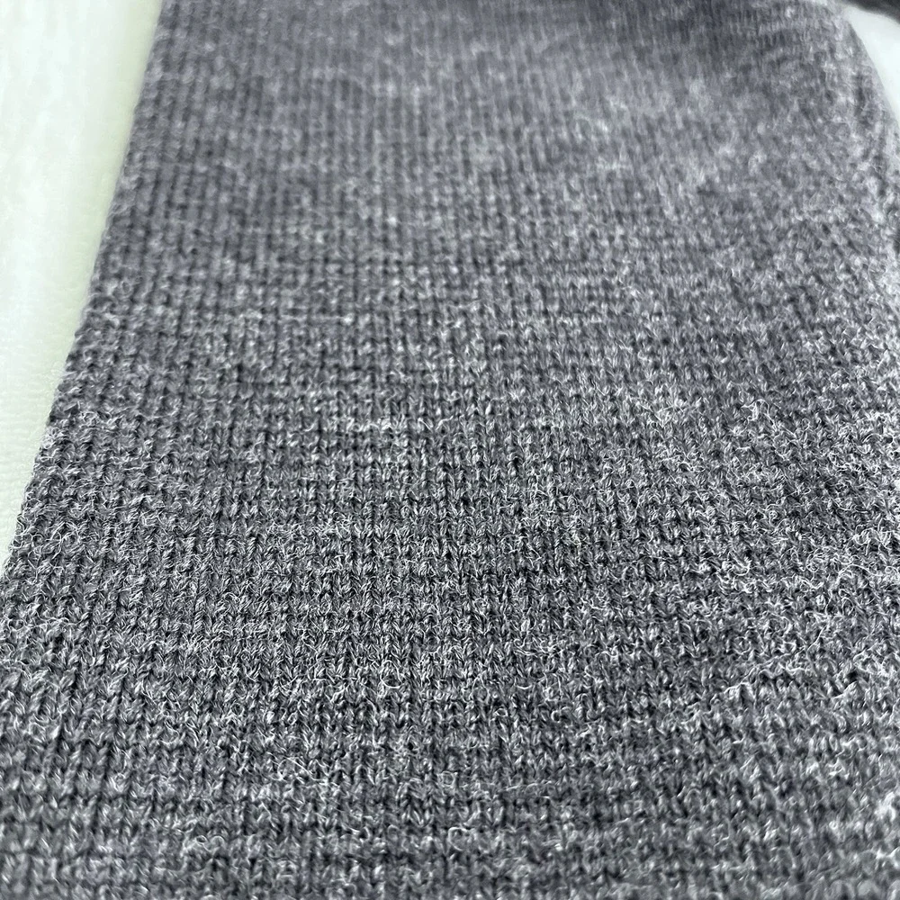 J. Crew Peacoat Women 1X Gray Wool Blend Double Breasted Vintage Dark Academia